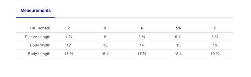 Toddler Short Sleeve T-Shirt