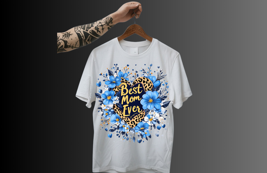 Best Mom ever leopard T-Shirt