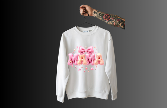 Mama balloon style Crewneck