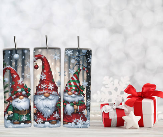Christmas Gnomes Tumbler