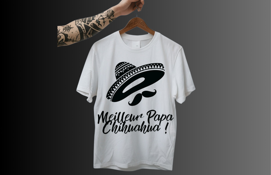 Meilleur Papa Chihuahua! T-Shirt