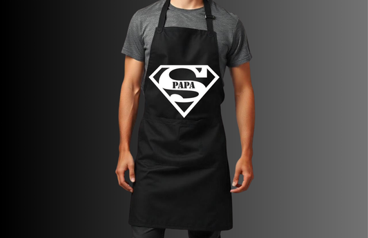 Superman Papa Apron / Superman Papa Tablier