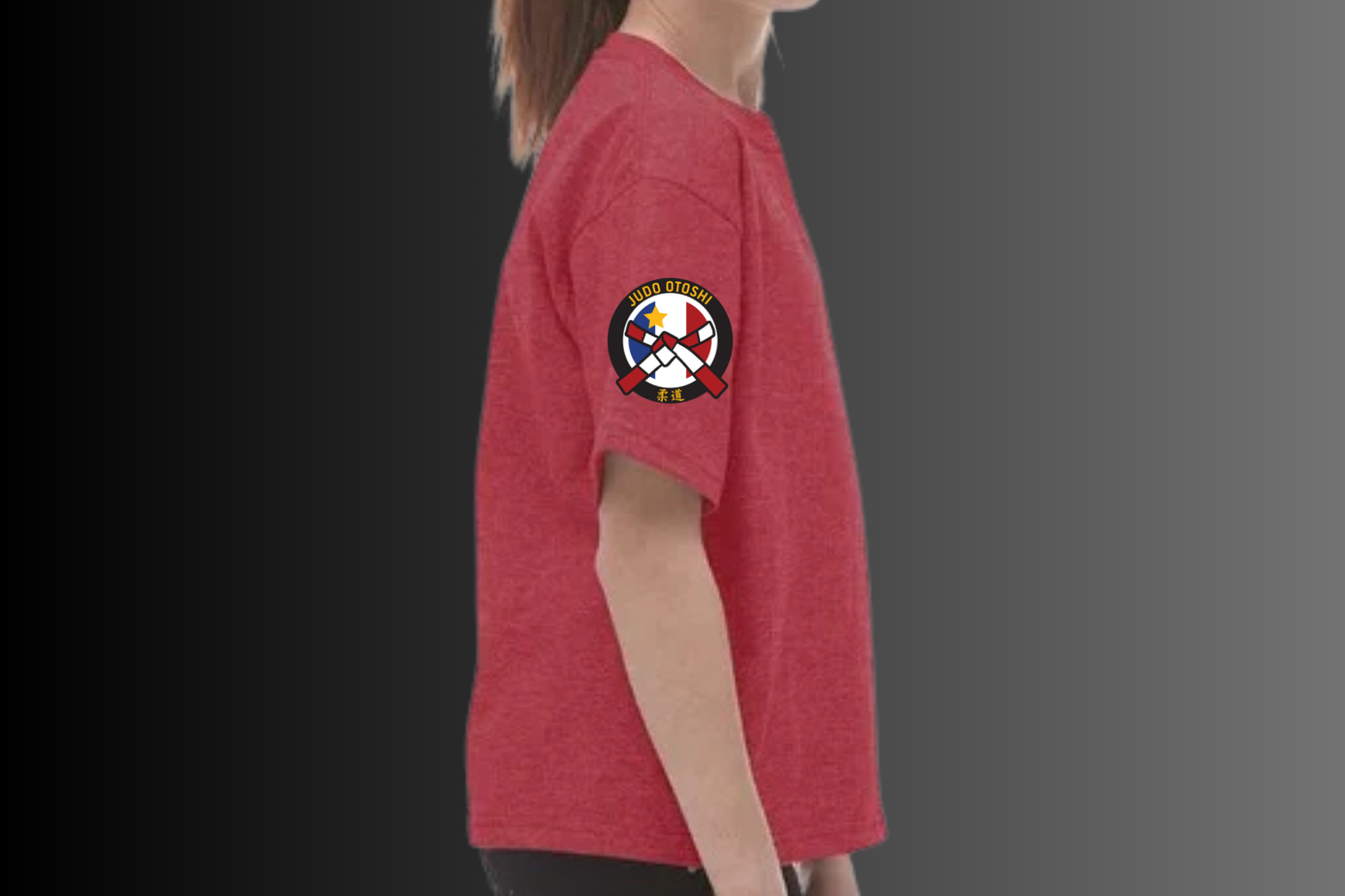 Kids’ Judo Otoshi T-Shirt – Scarlet Red