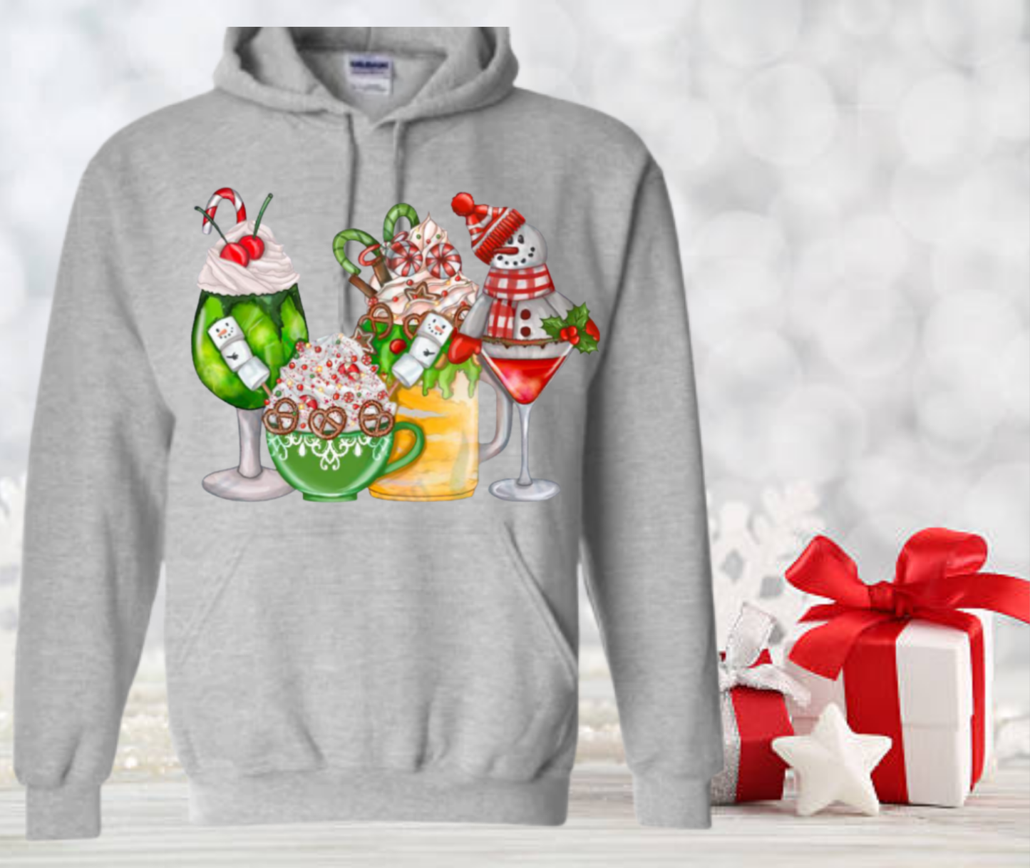 Christmas Drinks Hoodie