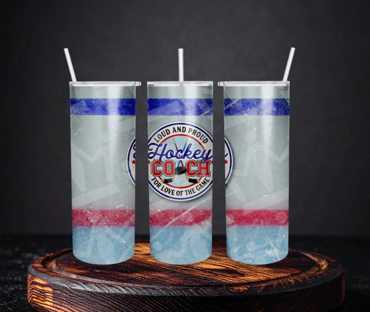 Hockey Rink Coach Tumbler